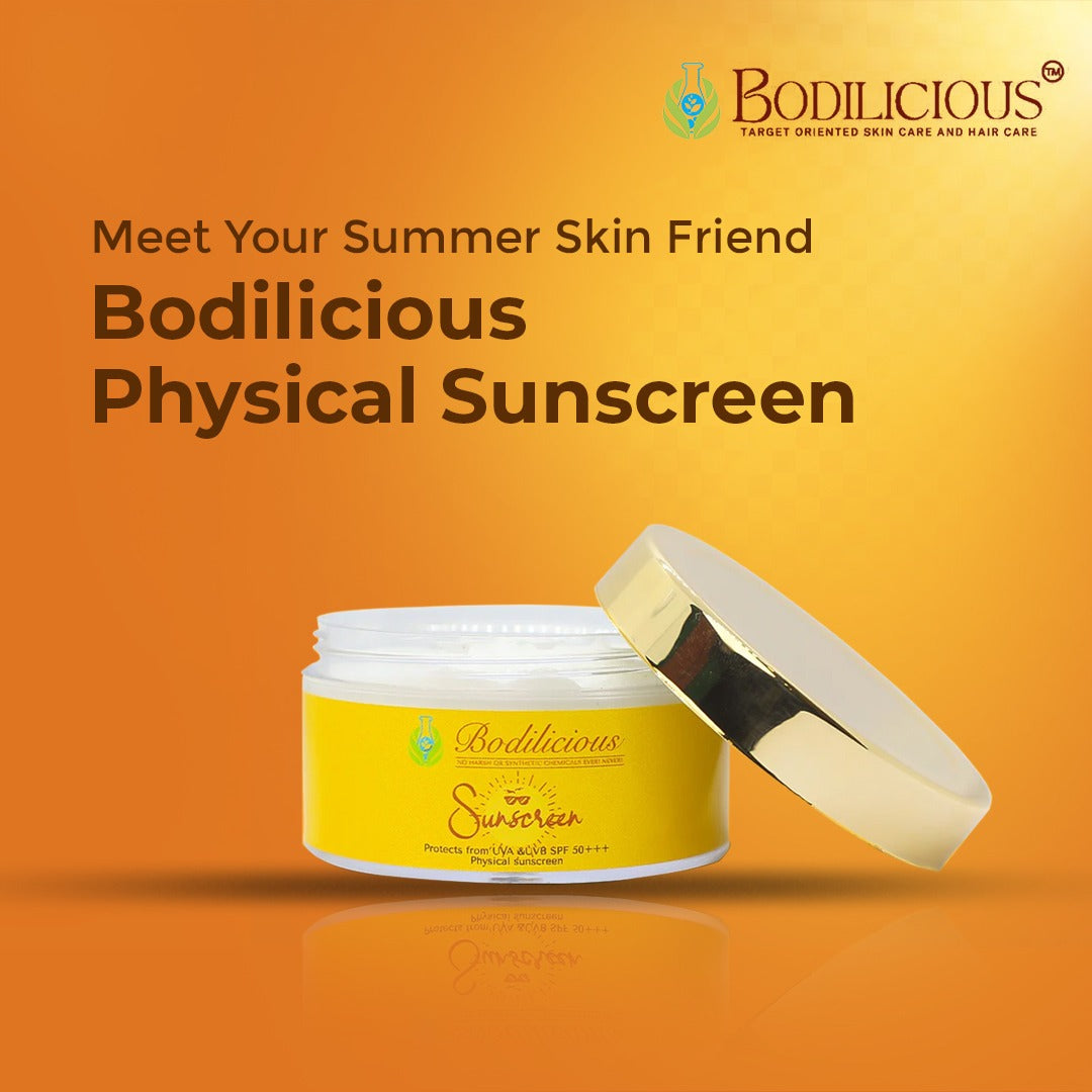 Meet Your Summer Skin Friend - Bodilicious Physical Sunscreen