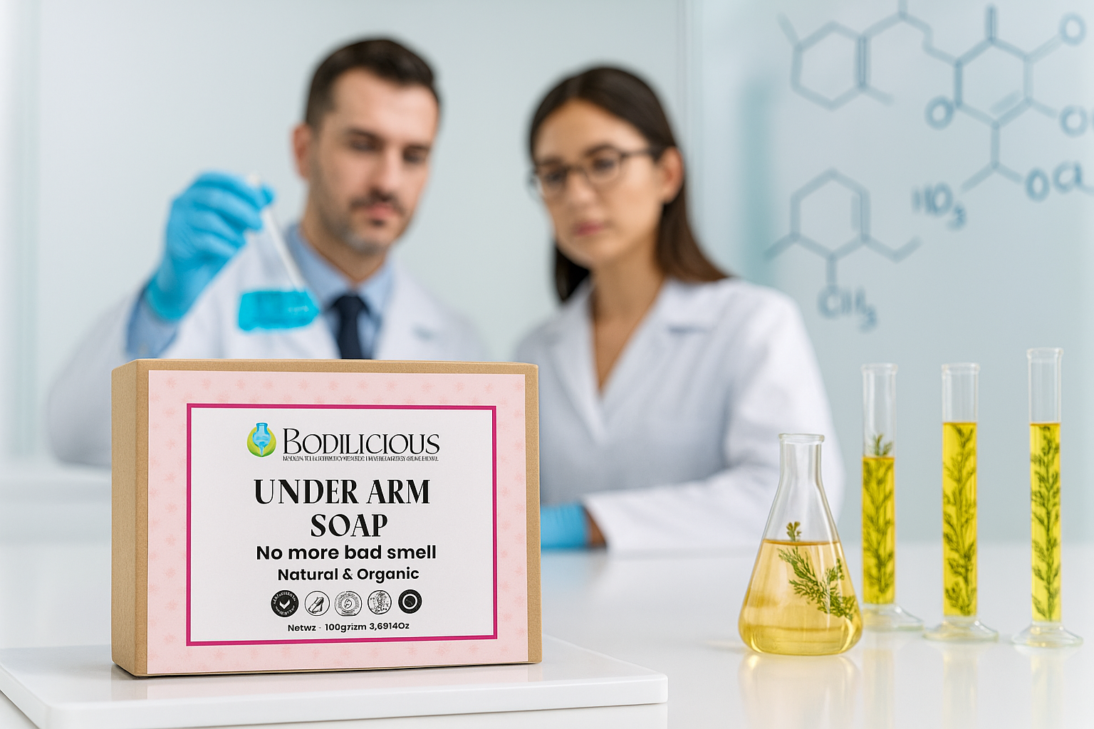 Eliminate Underarm Odor easy With the Science based Soap