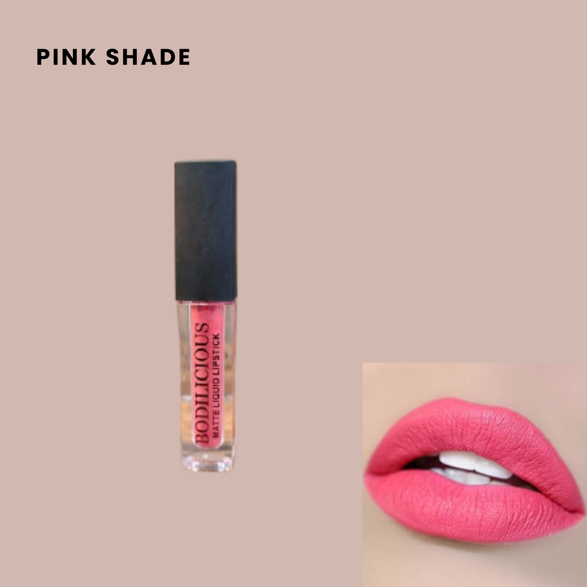 Bodilicious Matt Liquid Lipstick | Delivers A Smooth, Long-Lasting Color For Your Lips | Transfer proof and Waterproof
