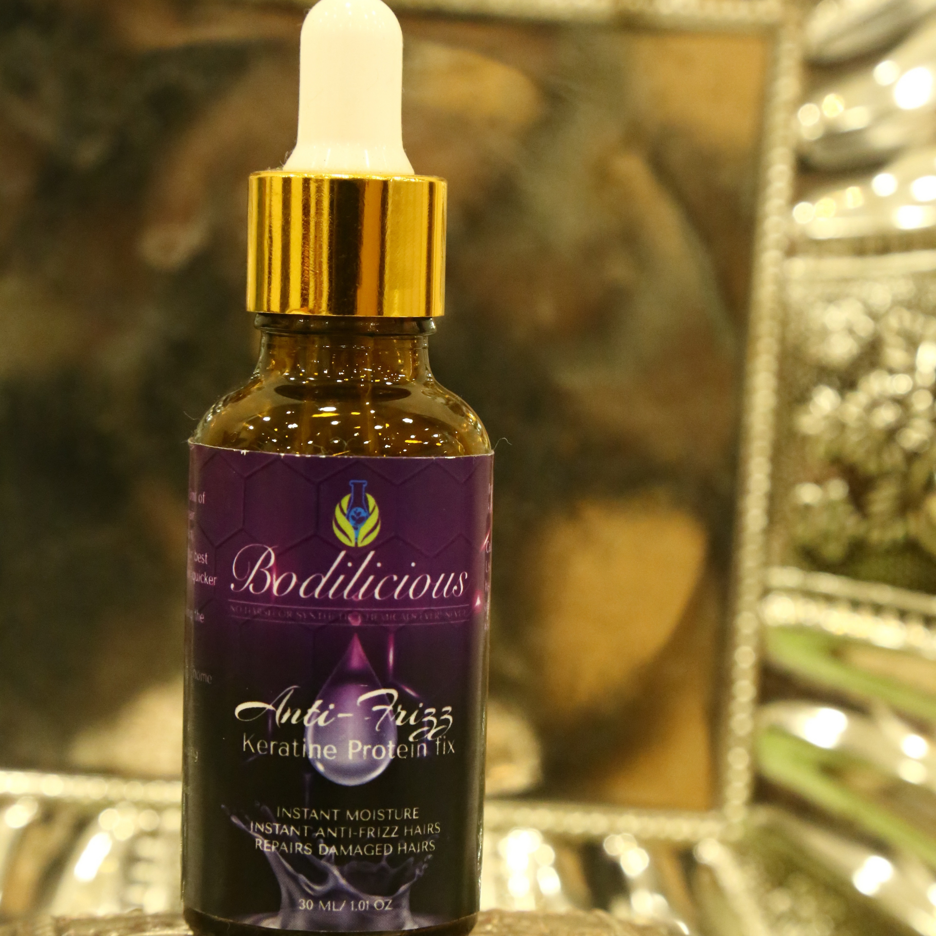 Keratine protein fix for damaged hair