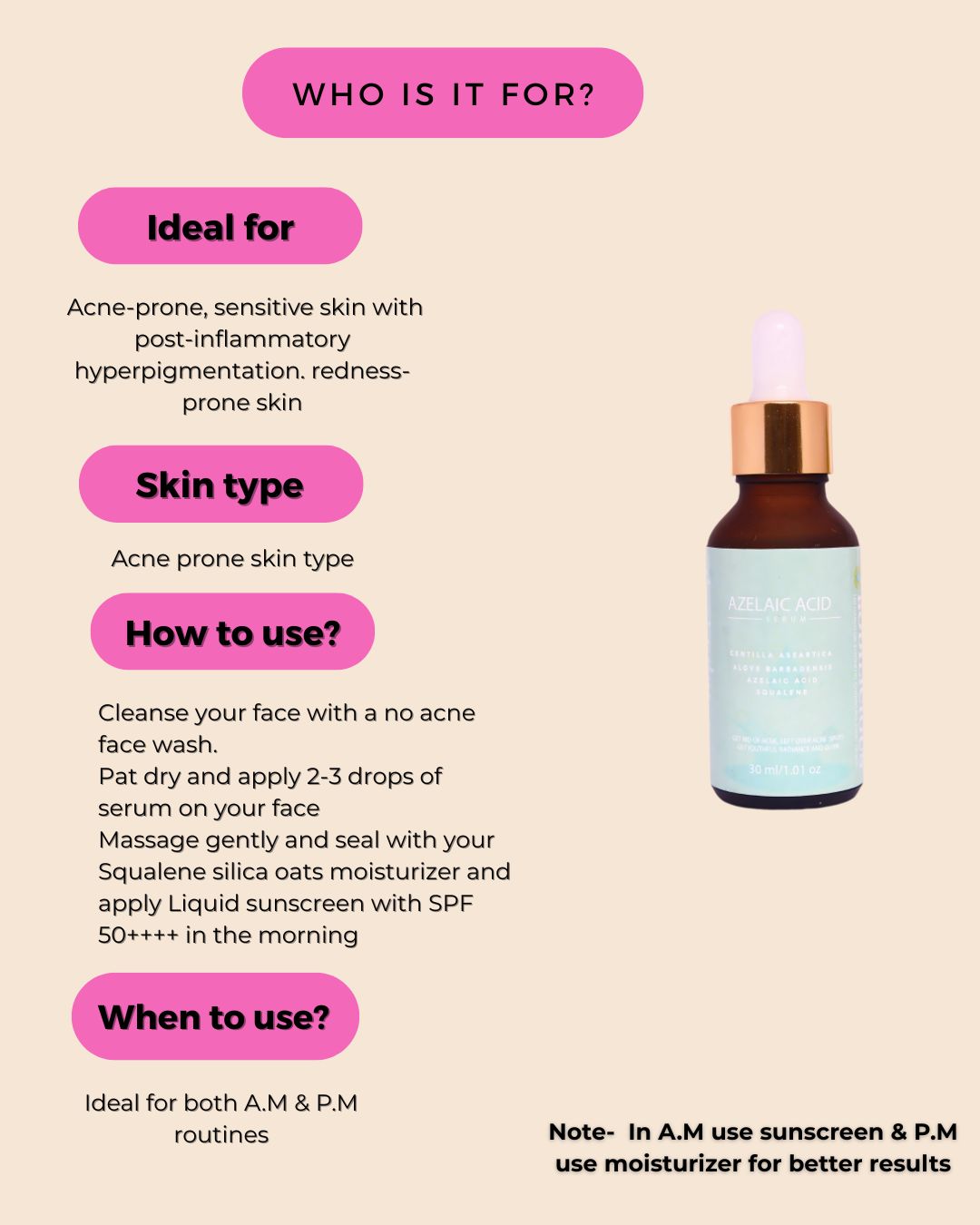 Bodilicious Azelaic Acid Serum | Radiant Complexion and Healthy Glow.