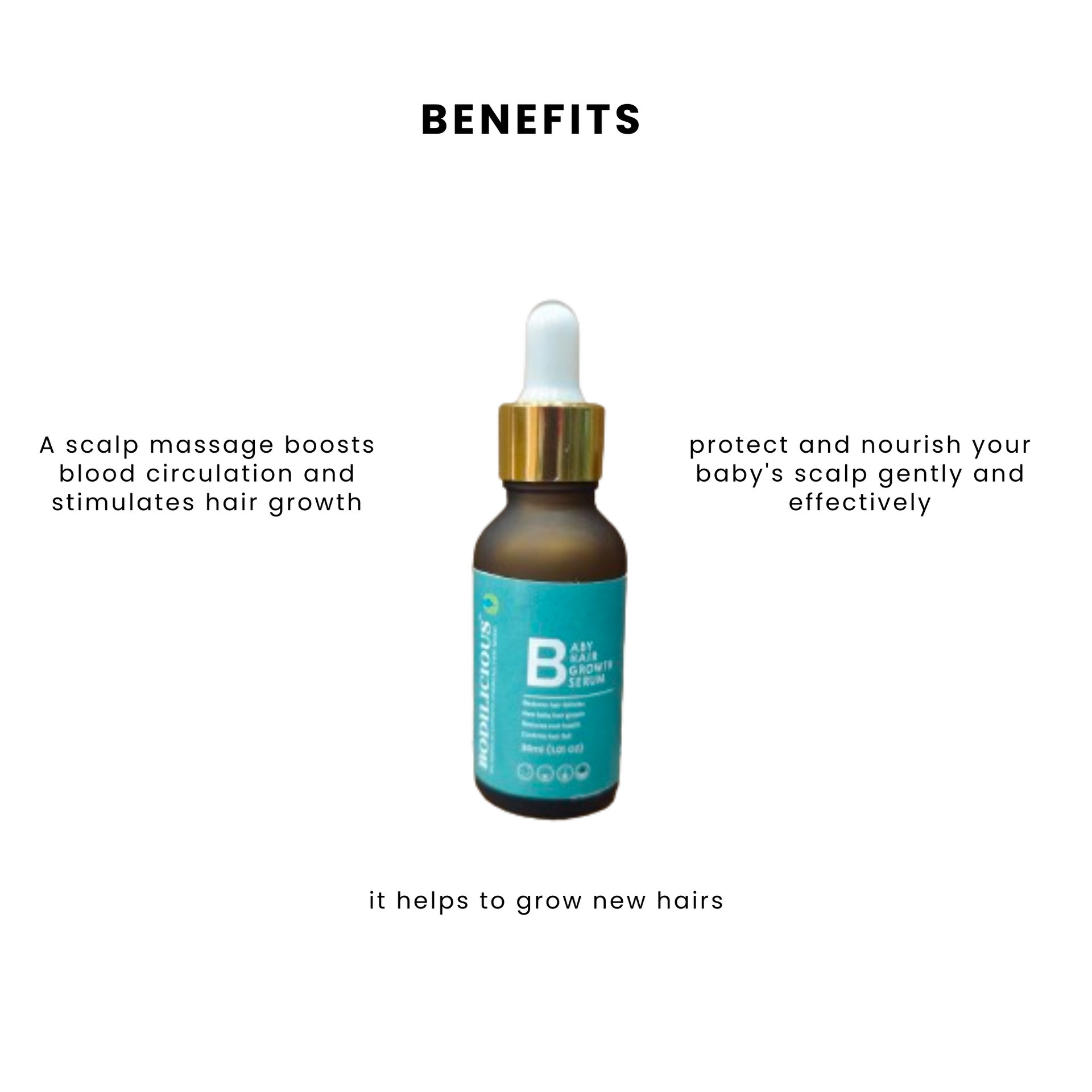 Scalp Nourishing baby hair growth Serum