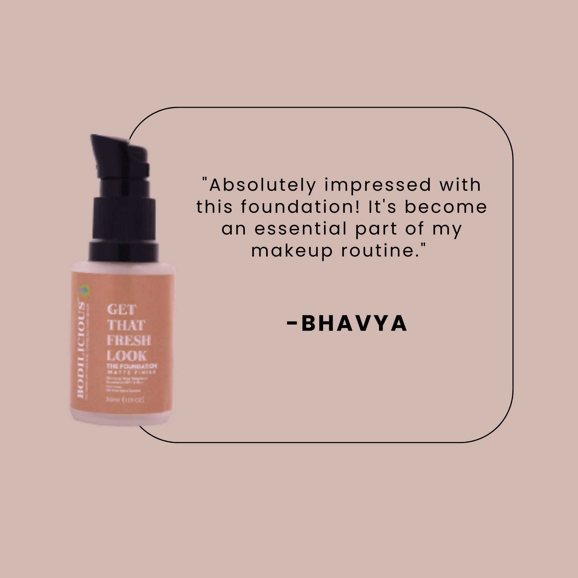 Ashwaganda Fresh look Foundation