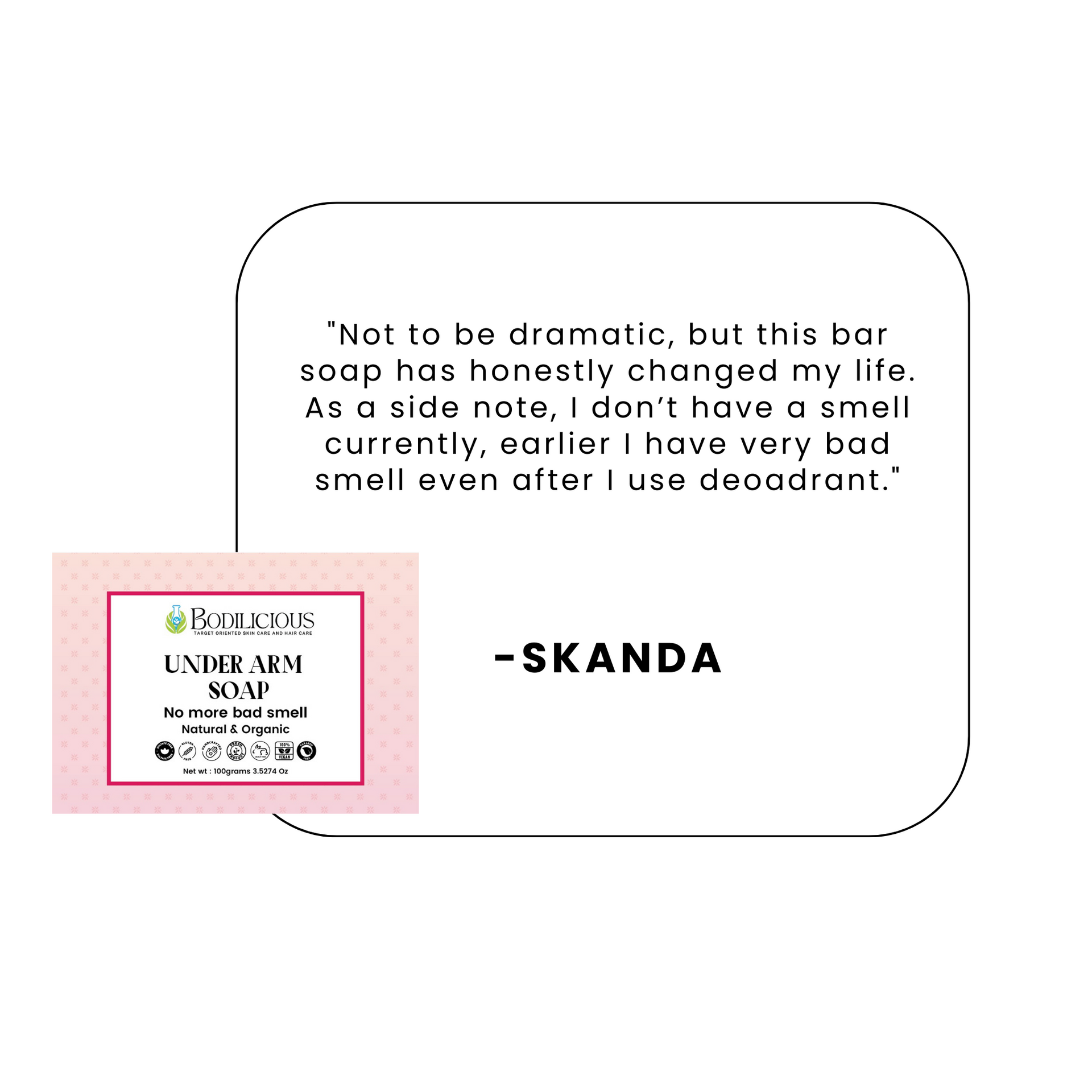 Anti-bacterial Underarm Soap