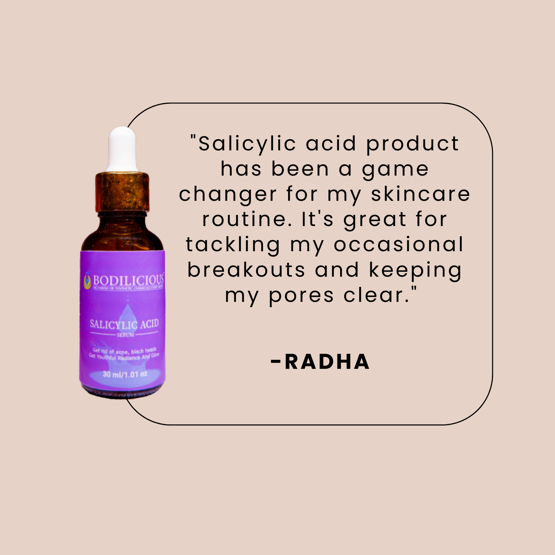 Acne Reducing Salicylic Face wash