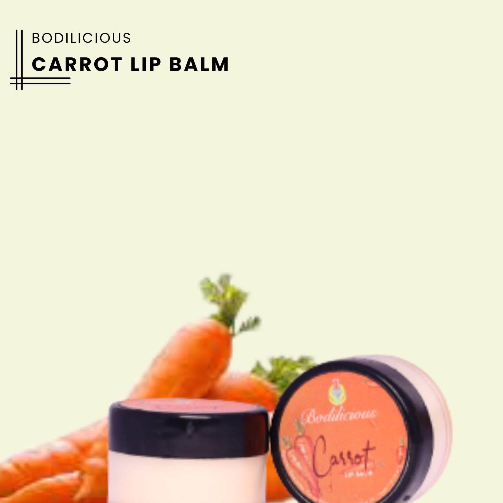 Carrot Lip Balm