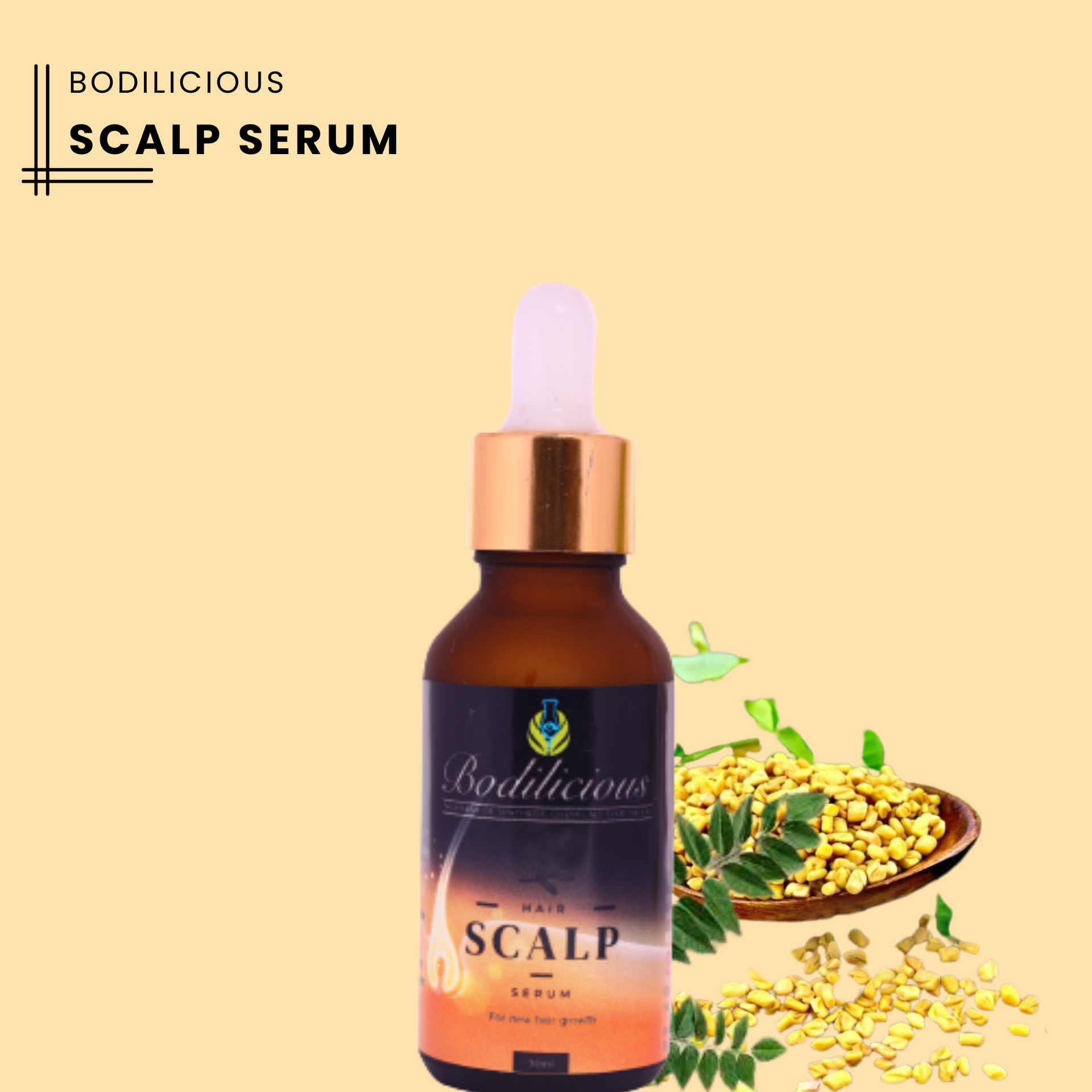 BODILICIOUS'S Hair Scalp Growth Promoter