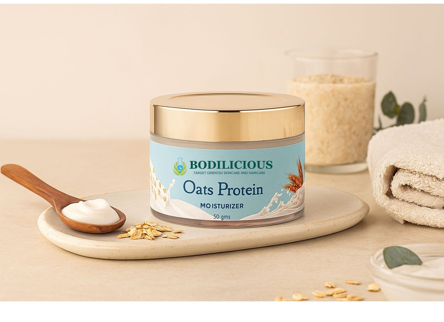 Oats protein moisturizer