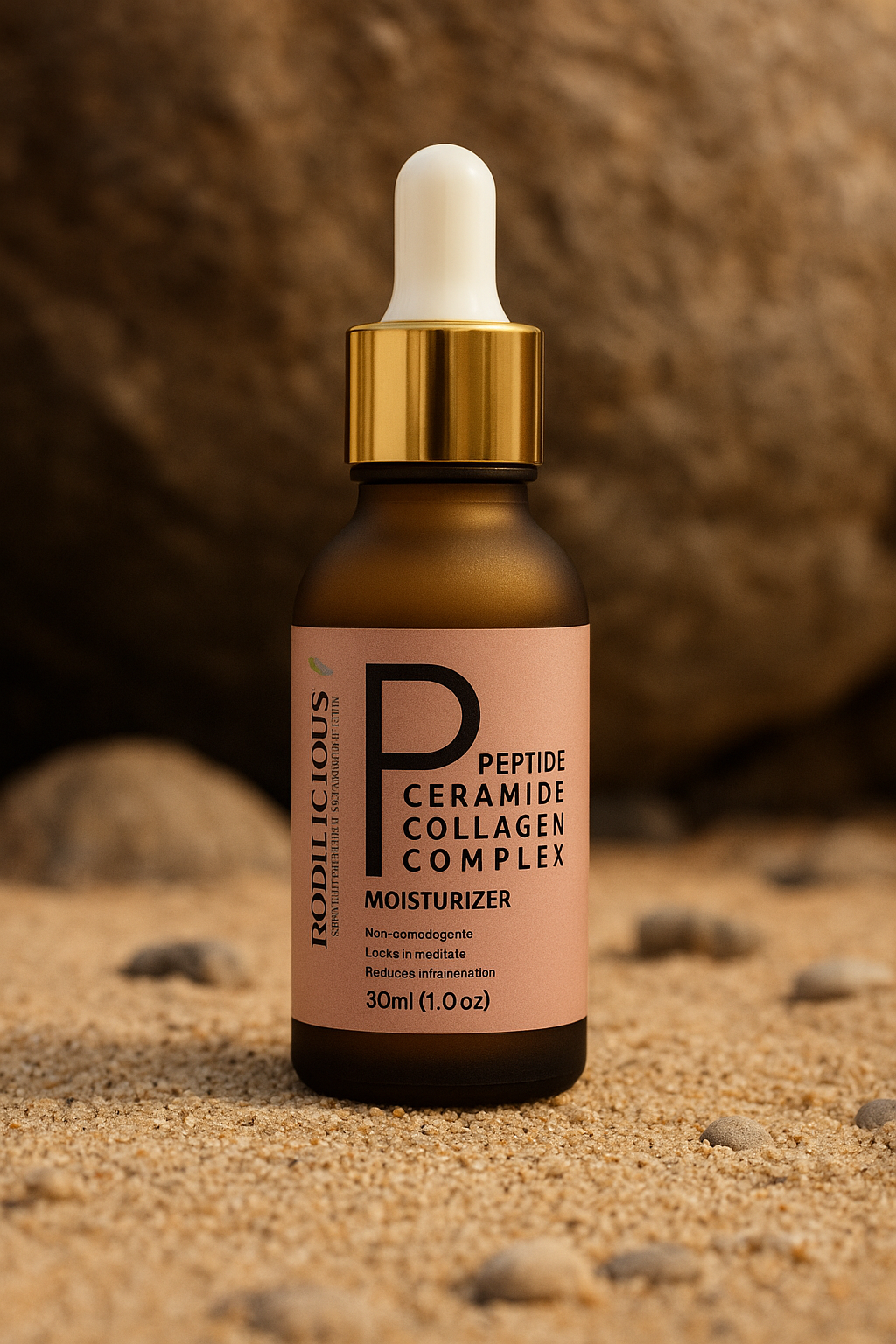 Peptide ceramide collagen moisturizer