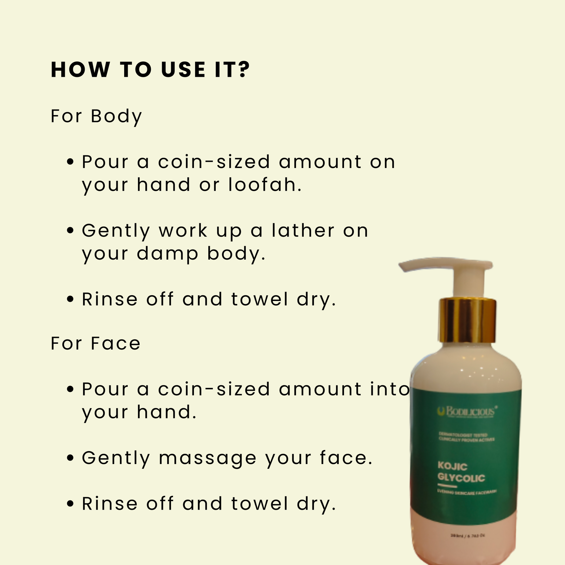 Kojic Glycolic Infused Skincare